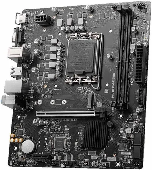 Msi PRO H610M-e Motherboard