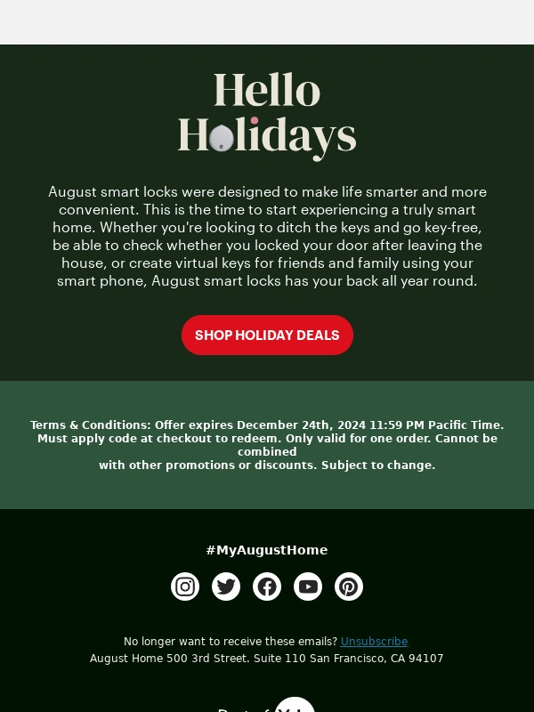 August Smart Lock - Psst! Our Smart Locks & Bundles Are Up To 40% Off Right Now!