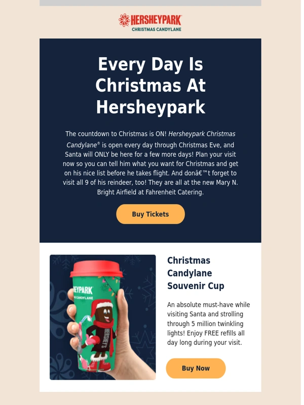 Hershey Park - Christmas Can’t Come Soon Enough…
