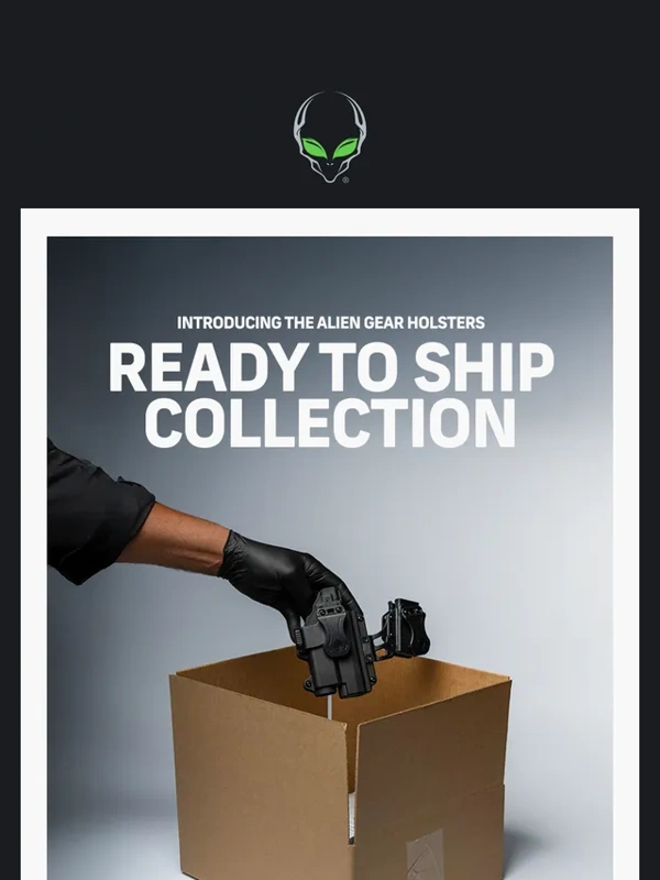 Alien Gear Holsters - Fast-track your EDC—Ready to Ship Collection now available!