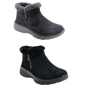 Skechers Sparkle Knit Ankle Boots