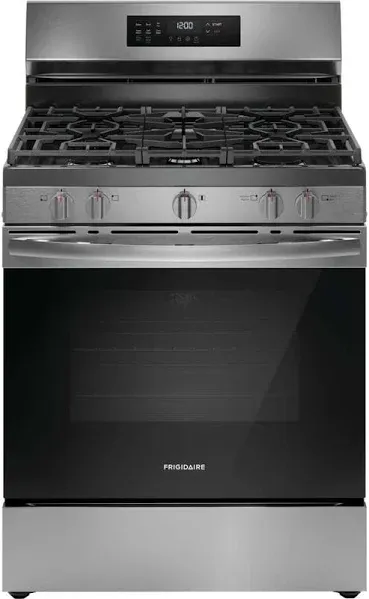 Frigidaire 30" Gas Range with Air Fry FCRG3083AS