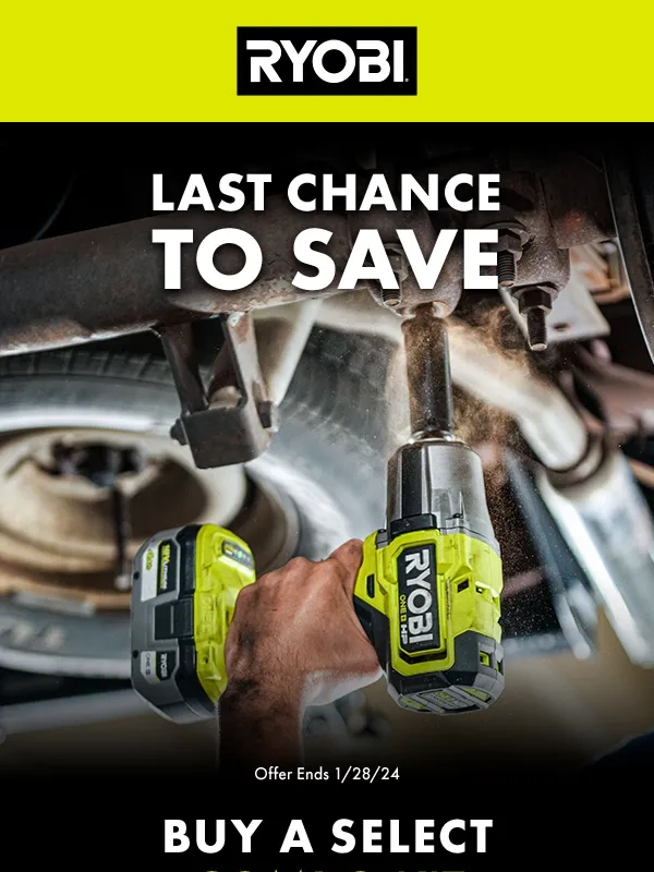 RYOBI - Don't Miss Out on ONE+ Combo Kit Savings