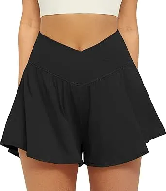 FireSwan Crossover Athletic 2 in 1 Flowy Running Golf Tennis Skort Shorts w/ Pockets (11 colors) $14.99 + Free Shipping