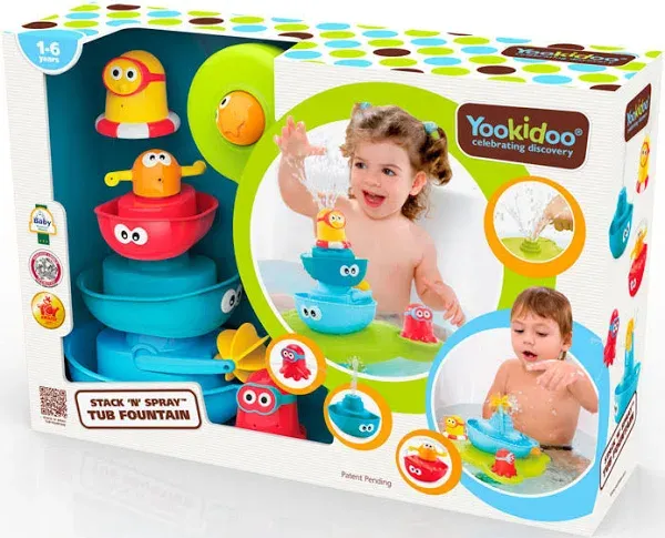 Yookidoo Stack 'N Spray Tub Fountain
