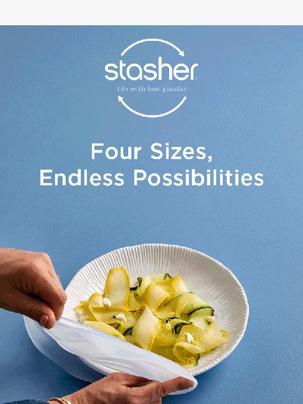 stasher - Five Stars for Stretch Lids ⭐
