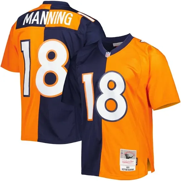 Mitchell & Ness Men's Peyton Manning Denver Broncos 2015 Split Legacy Replica