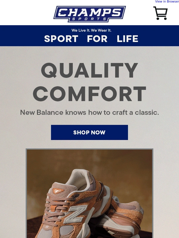 Champs Sports - Need a pair that looks as good as it feels?