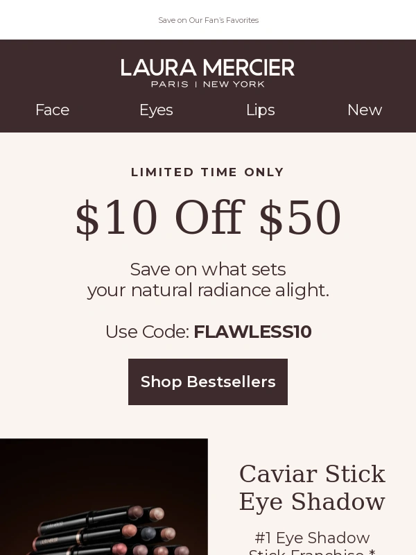 Laura Mercier - Illuminate Your Beauty for $10 Off