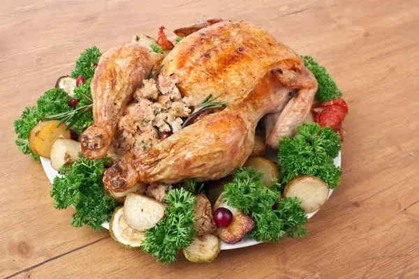 Boneless Chicken Stuffed with Dirty Rice