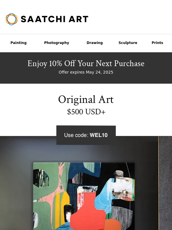 Saatchi Art - Your Special Introductory Offer