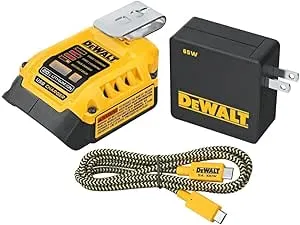 DeWALT Battery Charger & USB Wall Charging Kit