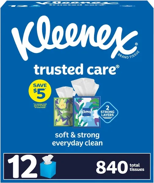 Kleenex Trusted Care Facial Tissues