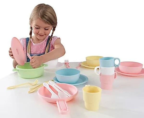 KidKraft 27-Piece Pastel Cookware Set
