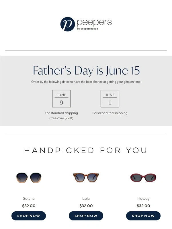 Peepers - Memorial Day SALE: 15% OFF ?