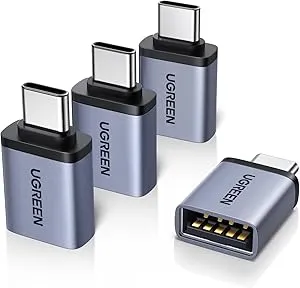 [Prime] 4-Pack UGREEN 10Gbps USB C Male to USB 3.2 Female Adapters $6.63 + Free Shipping
