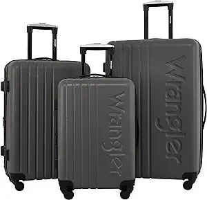[Prime] 3-Piece Wrangler Quest Luggage Set (30"/26"/22") $76.19 + Free Shipping