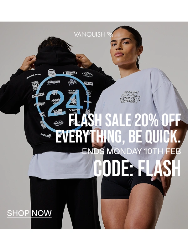 Vanquish Fitness - Extra 20% off until Monday