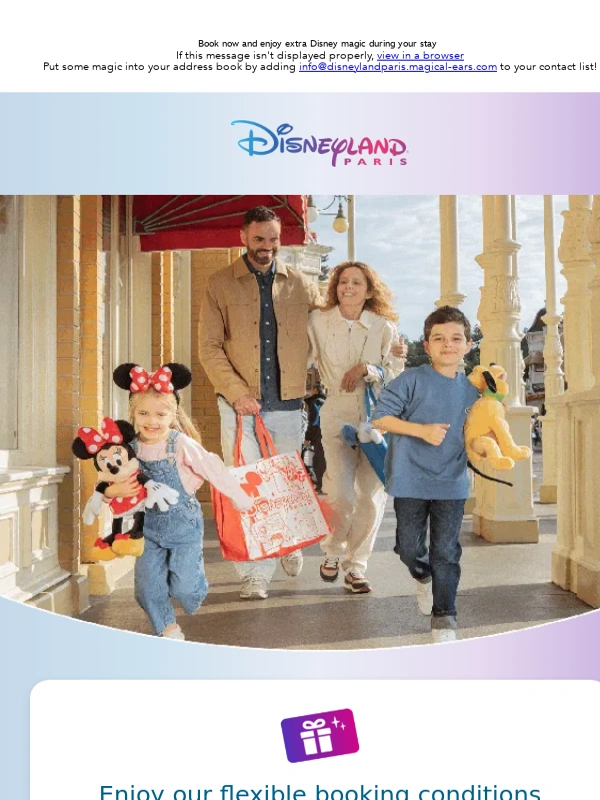 Disneyland Paris - ? Psst… Disneyland Paris has a little gift for you!