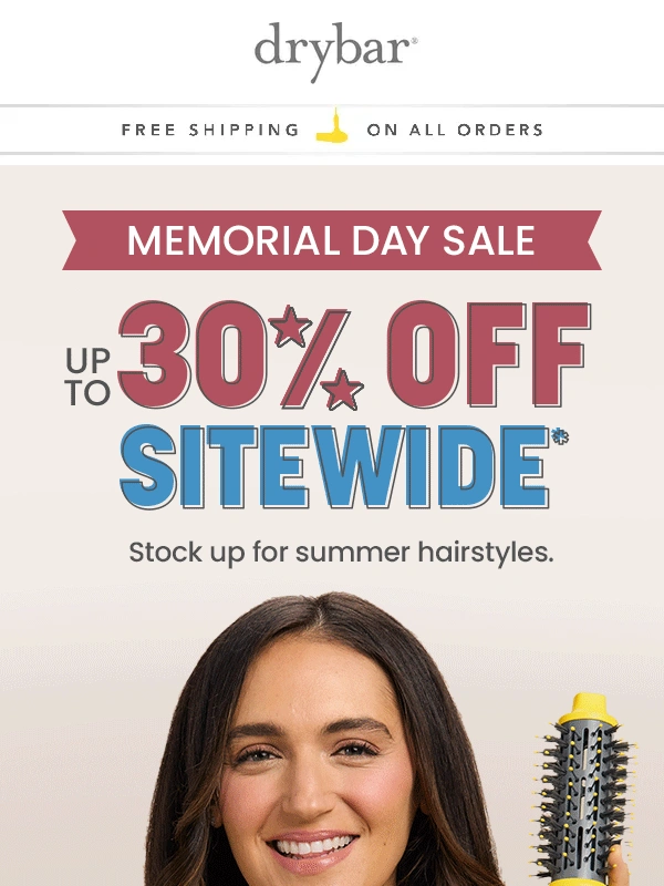 Drybar - Up to 30% Off EVERYTHING?! (YES!)