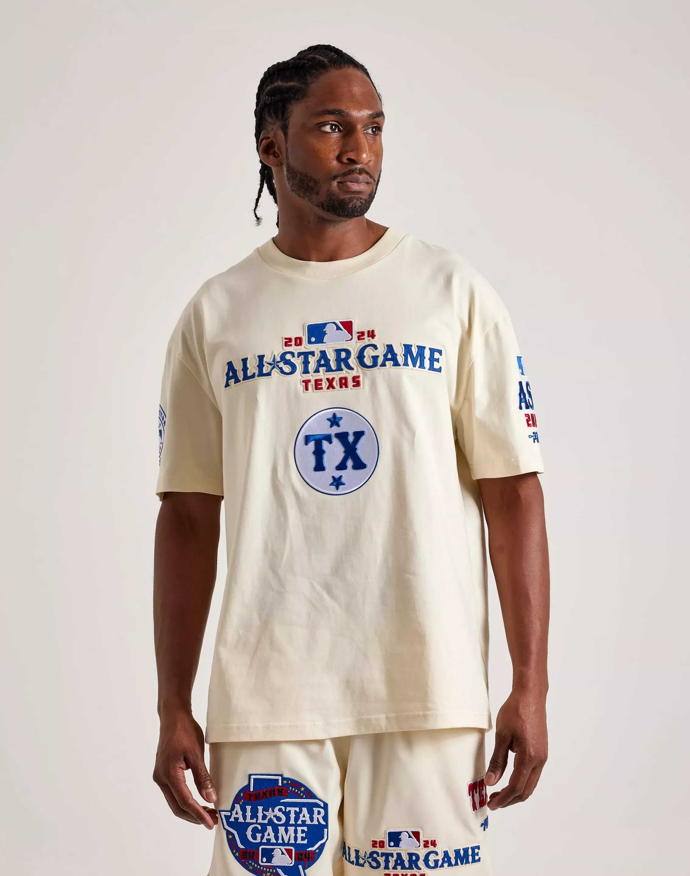 Pro Standard MLB All-Star Game 2024 Texas Tee  - White - Size: XLG