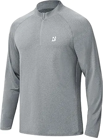 Men's 1/4 Zip Quick Dry Pullover UPF 50+ Sun Shirts (Various)