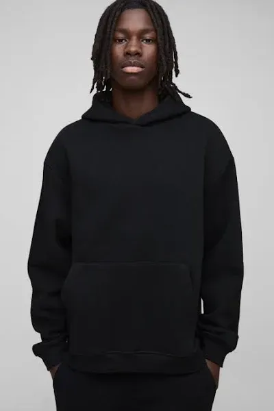 BoohooMAN Men's 330GSM Oversized Hoodie