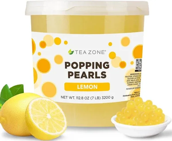 Tea Zone Lemon Popping Pearls