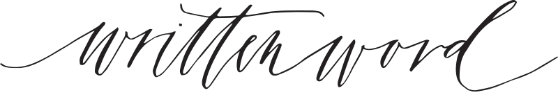 Written Word Calligraphy