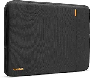 tomtoc - 360° Protective Laptop Sleeve, 15-inch, Water-Resistant, for MacBook Air/Pro, Dell XPS 15 Plus