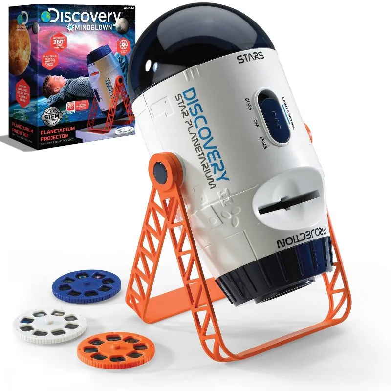 Discovery #Mindblown Planetarium Projector 2-in-1 Stars & Planet Projection STEM Science Kit - $13.29