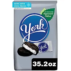 York Dark Chocolate Peppermint Patties Candy