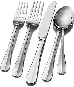 [Prime] 53-Piece Pfaltzgraff Everyday Simplicity Stainless Steel Flatware Set (Service for 8) $29.98 + Free Shipping