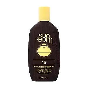 Sun Bum - Original SPF 15 Sunscreen Body Lotion, 8 oz, Broad Spectrum Moisturizing, Hawaii 104 Act Compliant