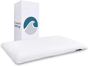 Bluewave Bedding Ultra Slim Gel Memory Foam Pillow