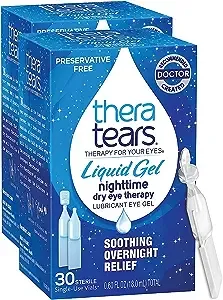 [S&S] $8.28: 2-Pack 0.6-Oz TheraTears Liquid Gel Nighttime Eye Drops for Dry Eyes at Amazon
