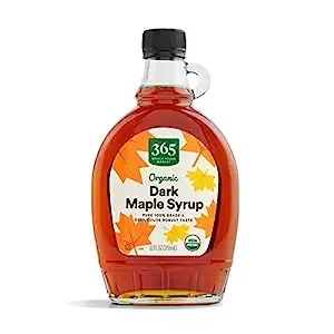 [Prime] 12-Oz 365 by Whole Foods Market Organic Grade A Dark Maple Syrup $5.99 + Free Shipping