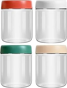 16-oz. Glass Food Jars 4-Pack