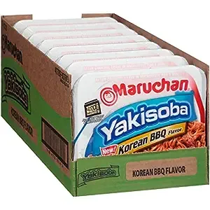 8-Pack 4.12-Oz Maruchan Yakisoba Korean BBQ flavor Noodles $7.62 w/ S&S + Free Shipping w/ Prime or on $35+