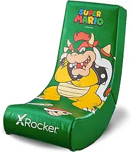 X Rocker Kid's Faux Leather Gaming Floor Chair