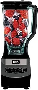Ninja Blender, For-Smoothies, Salsa, Shakes, Slush, and-Frozen Drinks, Blender, Pitcher, and-Lid, Blender for-Kitchen, Crushes .