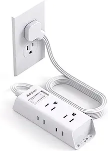 Ultra-Flat Plug Power Strip