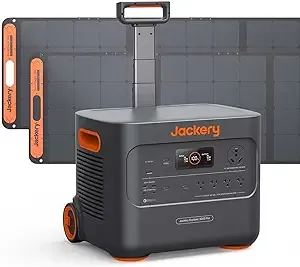 Jackery Explorer 3000 PRO 400W 3024Wh Solar Power Station w/ 2x Solar Panels