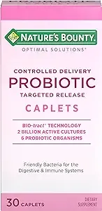 30-Count Nature's Bounty Digestive & Immune System Probiotic Caplets $7.59 w/S&S+ Free Shipping w/ Prime or on $35+
