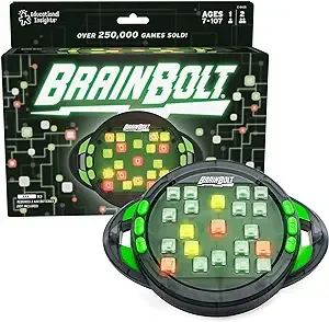 BrainBolt Handheld Electronic Memory Game with Lights & Sounds $13.63 + Free Shipping w/ Prime or on $35+