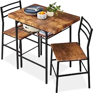 3 PC Best Choice Products Modern Dining Set