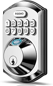 Teeho Smart Electronic Keypad Deadbolt w/ Fingerprint Door Lock (Various Colors) $48.20 + Free Shipping