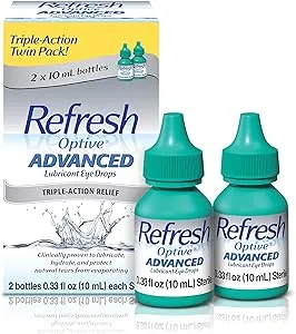 Refresh Optive Advanced Lubricant Eye Drops