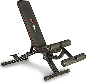 Fitness Reality 2000 Super Max XL - Adjustable No Gap Foldable Workout Benches for Home - 850 Pound Capacity + FS $185.99