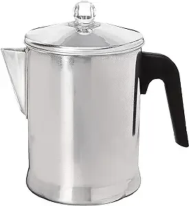 Amazon.com: Primula Today Aluminum Stove Top Percolator Maker Durable, Brew Coffee On Stovetop, 9 Cup, Silver: Electric Coffee Percolators: Home & Kitchen $12.99